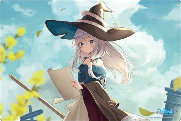 画像1:  【予約商品】  ブシロード ラバーマットコレクション V2 Vol.2037　GA文庫 『魔女の旅々』イレイナPart.3 【26年6月5日発売】 (1)