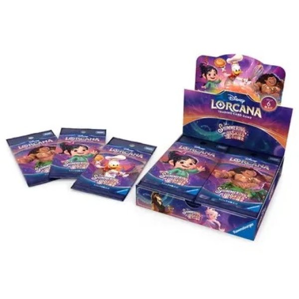 画像1:  【再販予約商品】  ディズニー・ロルカナ・TCG　 日本語版 ブースターパック 星々の輝き BOX（16パック入り） 【26年4月下旬再販】    (1)