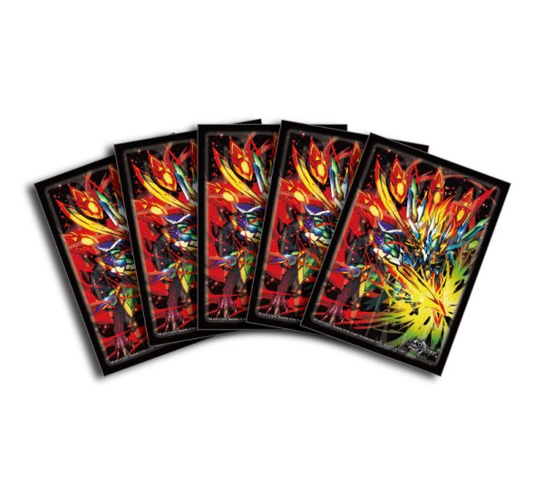 画像2:  【再入荷予約商品】  デュエル・マスターズ DXカードスリーブ 剣轟の団長 ドギラゴン王道（64枚入り） 【26年4月下旬再入荷】 (2)