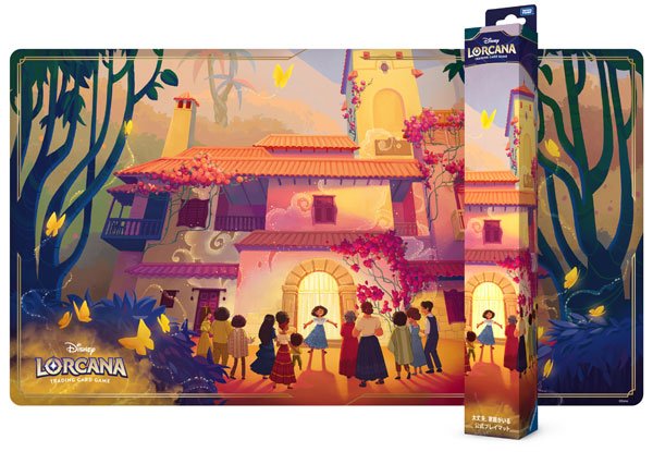 画像1:  【再販予約商品】  ディズニー・ロルカナ・TCG　公式プレイマット 「大丈夫、家族がいる」    【26年4月下旬再販】 (1)
