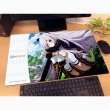 画像2:  【再販予約商品】  カーテン魂　陰の実力者になりたくて！ラバーマット（アレクシア）【再販】 【26年7月上旬再販】    (2)