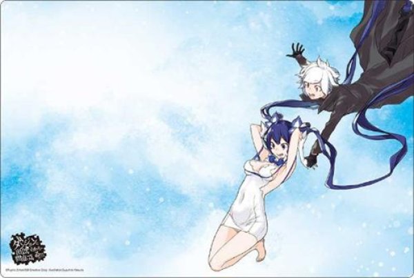 画像1:  【予約商品】  ブシロード ラバーマットコレクション V2 Vol.2044　GA文庫 『ダンジョンに出会いを求めるのは間違っているだろうか』ヘスティア＆ベル 【26年6月12日発売】 (1)