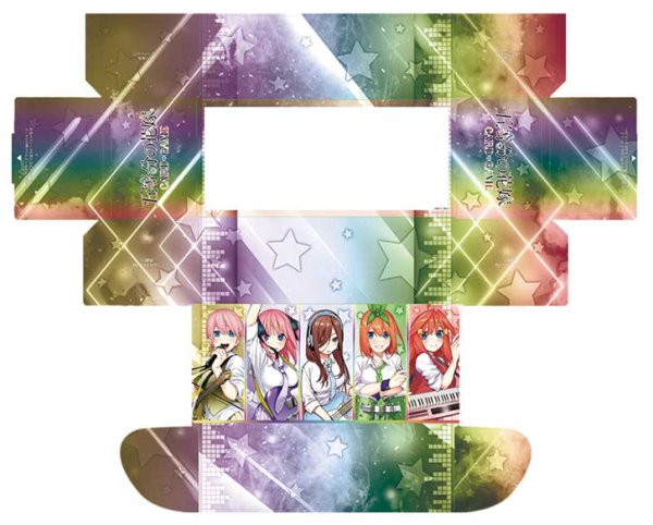 画像2:  【予約商品】  ブシロード ストレイジボックスコレクション V2 Vol.408　『五等分の花嫁』バンドver. 【26年6月19日発売】 (2)