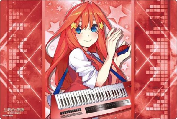 画像1:  【予約商品】  ブシロード ラバーマットコレクション V2 Vol.2051　五等分の花嫁『中野五月』バンドver. 【26年6月19日発売】 (1)