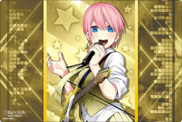 画像1:  【予約商品】  ブシロード ラバーマットコレクション V2 Vol.2047　五等分の花嫁『中野一花』バンドver. 【26年6月19日発売】 (1)