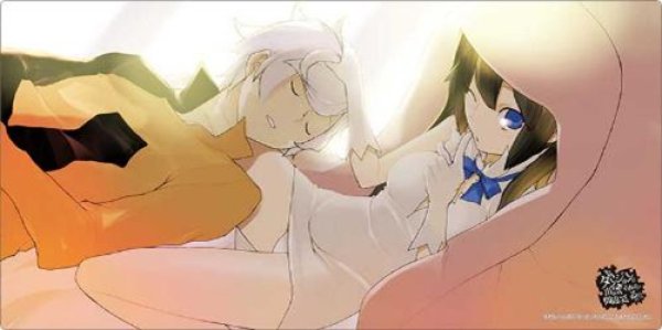 画像1:  【予約商品】  ブシロード ラバーマットコレクション V2 Vol.2045　GA文庫 『ダンジョンに出会いを求めるのは間違っているだろうか』ヘスティア＆ベルPart.2 【26年6月12日発売】 (1)