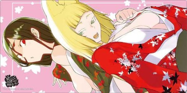 画像1:  【予約商品】  ブシロード ラバーマットコレクション V2 Vol.2046　GA文庫 『ダンジョンに出会いを求めるのは間違っているだろうか』ヤマト＆春姫 【26年6月12日発売】 (1)