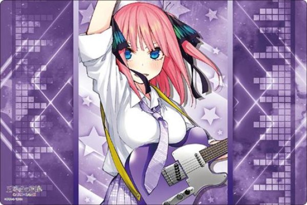 画像1:  【予約商品】  ブシロード ラバーマットコレクション V2 Vol.2048　五等分の花嫁『中野二乃』バンドver. 【26年6月19日発売】 (1)