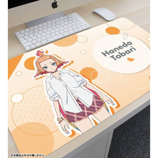 画像2:  【予約商品】  アルマビアンカ　TVアニメ『人外教室の人間嫌い教師』 羽根田トバリ マルチデスクマット 【26年7月中旬発売】 (2)