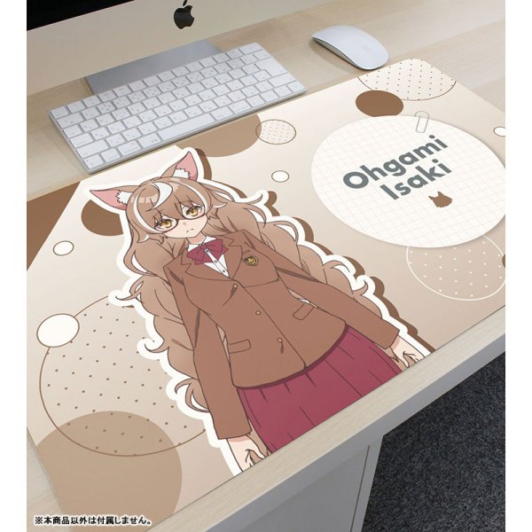 画像2:  【予約商品】  アルマビアンカ　TVアニメ『人外教室の人間嫌い教師』 尾々守一咲 マルチデスクマット 【26年7月中旬発売】 (2)