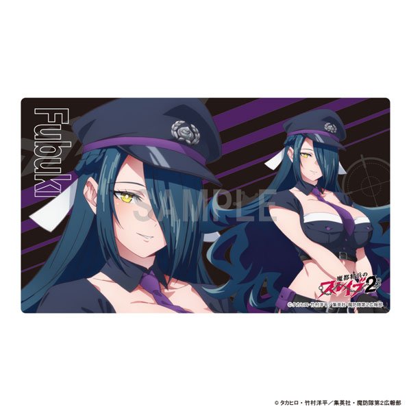 画像1:  【予約商品】  シーワン　魔都精兵のスレイブ2 ラバーマット 東 風舞希 警官ver 【26年5月発売】 (1)