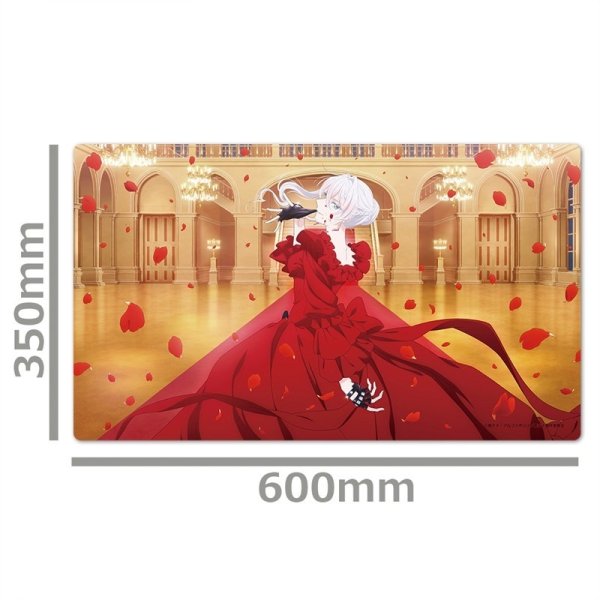 画像3:  【予約商品】  最後にひとつだけ お願いしてもよろしいでしょうか　キャラクターラバーマット スカーレット ティザービジュアルver. 【26年6月上旬発売】 (3)