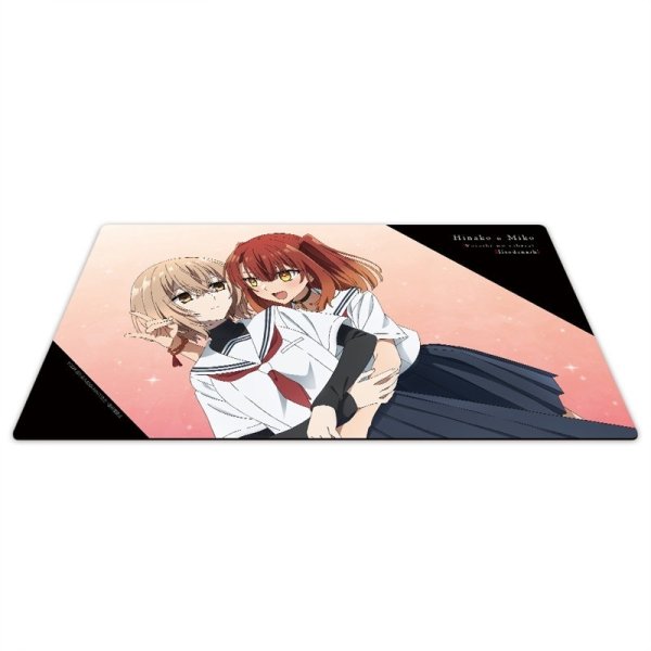 画像2:  【予約商品】  私を喰べたい、ひとでなし キャラクターラバーマット 比名子＆美胡 【26年6月上旬発売】 (2)