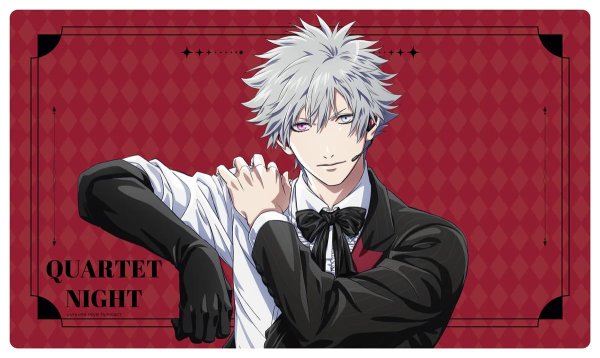 画像1:  【予約商品】  エムズファクトリー　劇場版うたの☆プリンスさまっ♪TABOO NIGHT XXXX　ラバーマット　黒崎蘭丸 【26年6月発売】 (1)