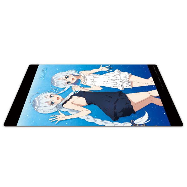 画像2:  【予約商品】  公女殿下の家庭教師 キャラクターラバーマット ティナ&ステラ 【26年5月下旬発売】 (2)