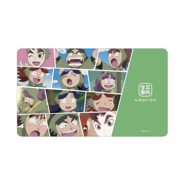 画像1:  【予約商品】  アルマビアンカ　忍たま乱太郎 三年生集合 場面写マルチデスクマット vol.2 【26年8月上旬発売】 (1)