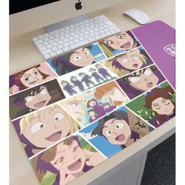 画像3:  【予約商品】  アルマビアンカ　忍たま乱太郎 四年生集合 場面写マルチデスクマット vol.2 【26年8月上旬発売】 (3)