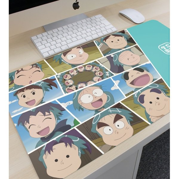 画像3:  【予約商品】  アルマビアンカ　忍たま乱太郎 一年生集合 場面写マルチデスクマット vol.2 【26年8月上旬発売】 (3)