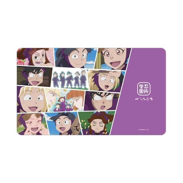 画像1:  【予約商品】  アルマビアンカ　忍たま乱太郎 四年生集合 場面写マルチデスクマット vol.2 【26年8月上旬発売】 (1)