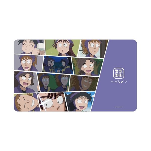 画像1:  【予約商品】  アルマビアンカ　忍たま乱太郎 五年生集合 場面写マルチデスクマット vol.2 【26年8月上旬発売】 (1)