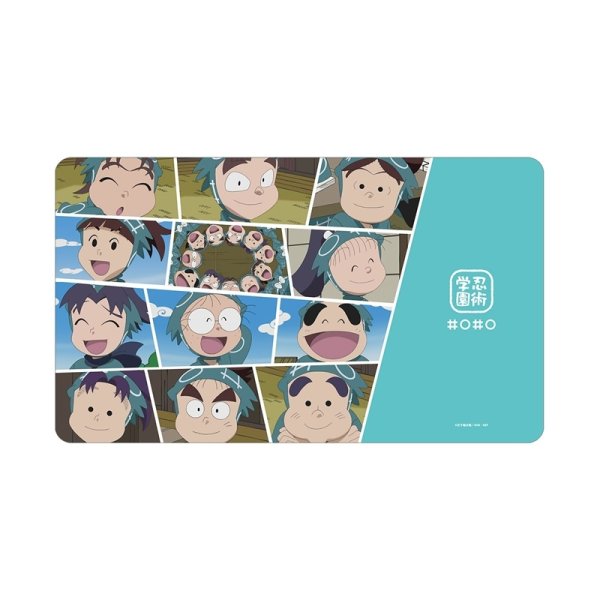 画像1:  【予約商品】  アルマビアンカ　忍たま乱太郎 一年生集合 場面写マルチデスクマット vol.2 【26年8月上旬発売】 (1)