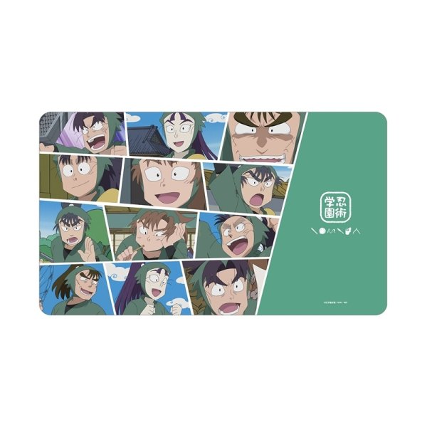 画像1:  【予約商品】  アルマビアンカ　忍たま乱太郎 六年生集合 場面写マルチデスクマット vol.2 【26年8月上旬発売】 (1)