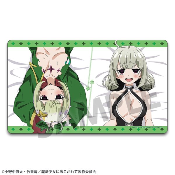 画像1:  【予約商品】  ホビーストック　魔法少女にあこがれて　描き下ろしラバーマット 阿良河キウィ＆レオパルト 【26年6月発売】 (1)