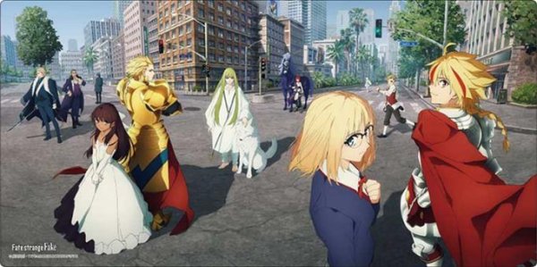 画像1:  【予約商品】  ブシロード ラバーマットコレクション V2 Vol.2052　『Fate/strange Fake』 【26年6月12日発売】    (1)