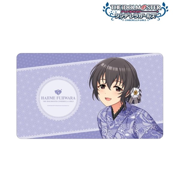 画像2:  【予約商品】  アルマビアンカ　アイドルマスター シンデレラガールズ 描き下ろし 藤原肇 レース着物ver. マルチデスクマット 【26年7月中旬発売】 (2)