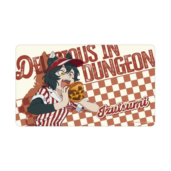 画像1:  【予約商品】  アルマビアンカ　TVアニメ「ダンジョン飯」 描き下ろし イヅツミ アメリカンダイナーver. マルチデスクマット 【26年7月下旬発売】 (1)
