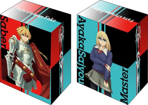 画像1:  【予約商品】  ブシロードデッキホルダーコレクションV3 vol.1254　Fate/strange Fake『アヤカ＆セイバー』 【26年6月12日発売】    (1)