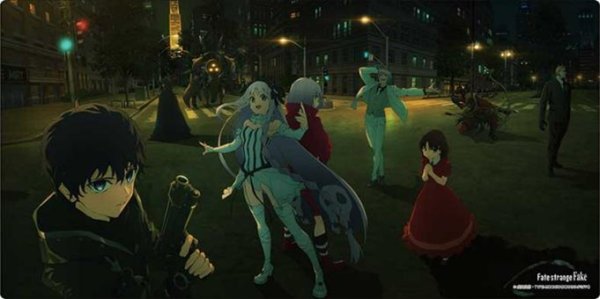 画像1:  【予約商品】  ブシロード ラバーマットコレクション V2 Vol.2053　『Fate/strange Fake』Part.2 【26年6月12日発売】    (1)