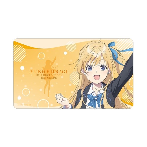 画像1:  【予約商品】  アルマビアンカ　TVアニメ『千歳くんはラムネ瓶のなか』 柊夕湖 マルチデスクマット 【26年7月中旬発売】 (1)