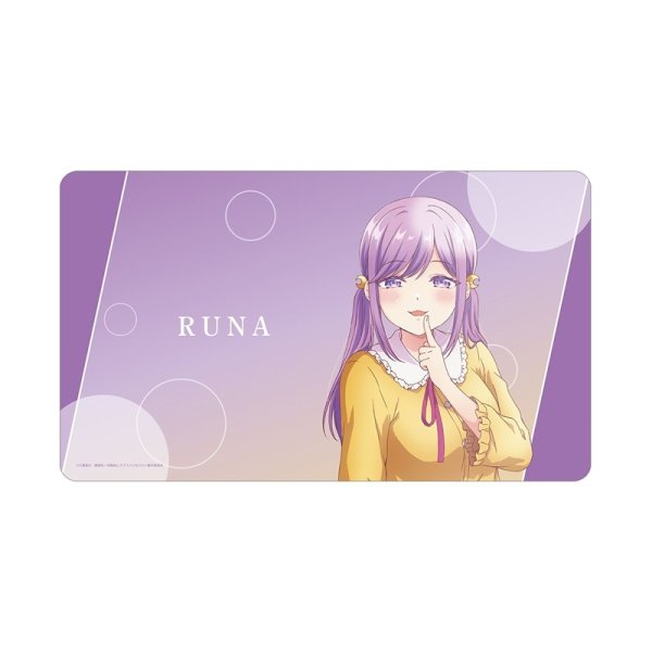 画像1:  【予約商品】  アルマビアンカ　幼馴染とはラブコメにならない 月見 るな マルチデスクマット 【26年7月下旬発売】 (1)