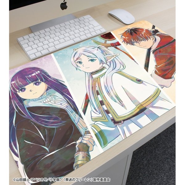 画像3:  【予約商品】  アルマビアンカ　『葬送のフリーレン』 集合 Ani-Art マルチデスクマット ver.B 【26年8月上旬発売】 (3)