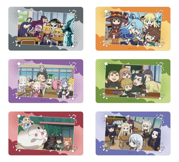 画像4:  【予約商品】  アルマビアンカ　異世界かるてっと３ 場面写マルチデスクマット ver.F 【26年7月下旬発売】    (4)