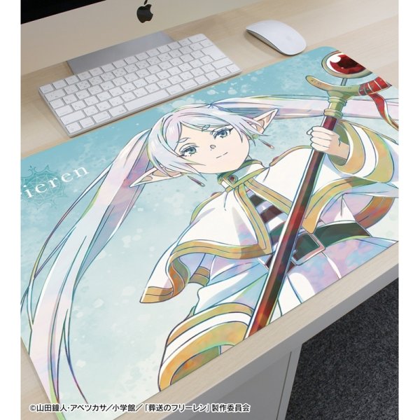 画像3:  【予約商品】  アルマビアンカ　『葬送のフリーレン』 フリーレン Ani-Art マルチデスクマット ver.A 【26年8月上旬発売】 (3)