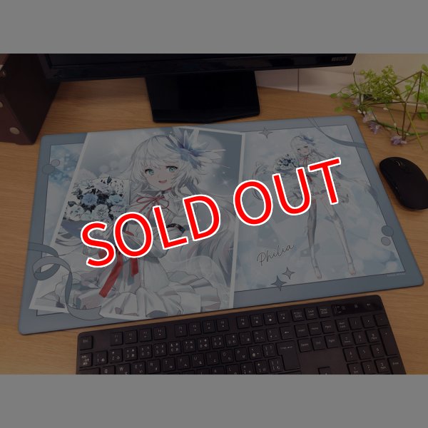 画像2:  【予約商品】  カーテン魂　Key25th　ラバーマット（フィリア／Key25th） 【26年7月下旬発売】    (2)