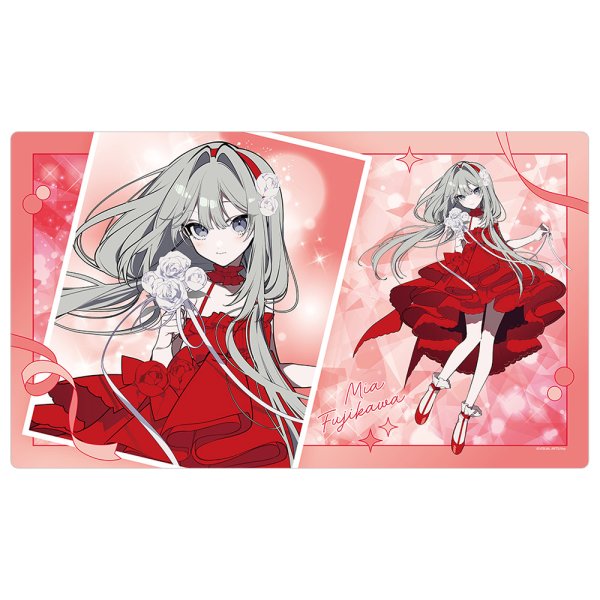 画像1:  【予約商品】  カーテン魂　Key25th　ラバーマット（ミア／Key25th） 【26年7月下旬発売】    (1)