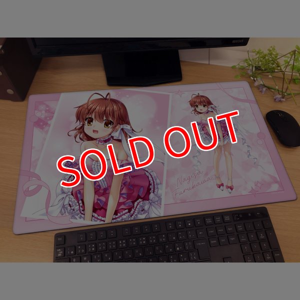 画像2:  【予約商品】  カーテン魂　Key25th　ラバーマット（古河渚／Key25th） 【26年7月下旬発売】    (2)