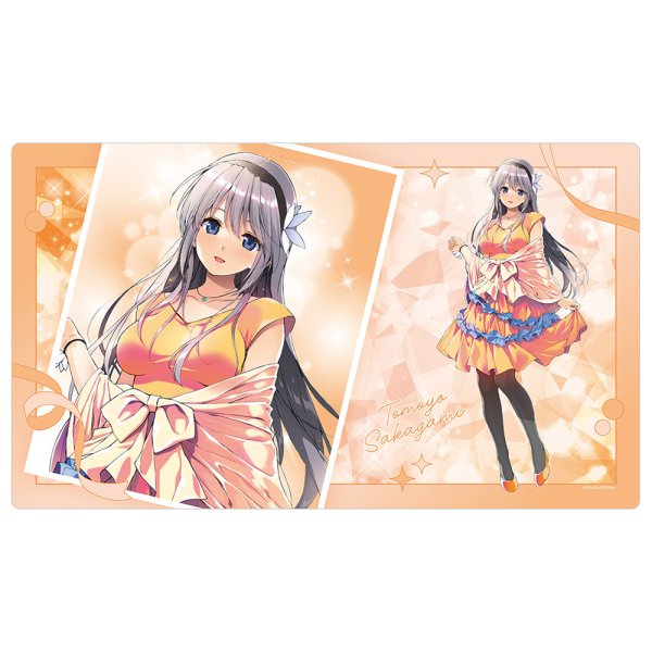 画像1:  【予約商品】  カーテン魂　Key25th　ラバーマット（坂上智代／Key25th） 【26年7月下旬発売】    (1)