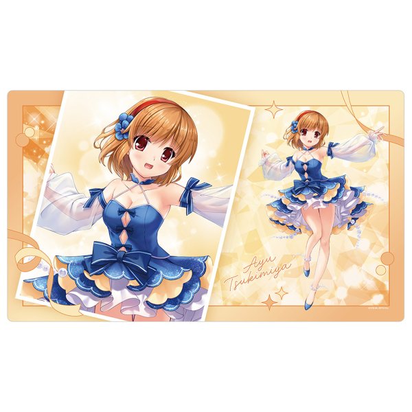 画像1:  【予約商品】  カーテン魂　Key25th　ラバーマット（月宮あゆ／Key25th） 【26年7月下旬発売】    (1)