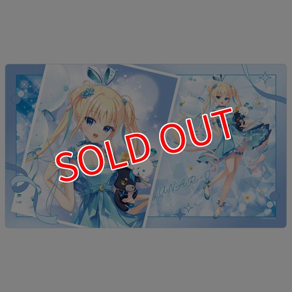 画像1:  【予約商品】  カーテン魂　Key25th　ラバーマット（るなきゅん／Key25th） 【26年7月下旬発売】    (1)