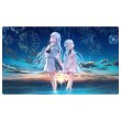 画像1:  【予約商品】  カーテン魂　Summer Pockets REFLECTION BLUE＆anemoi　ラバーマット（鳴瀬 しろは＆辻倉朱比華） 【26年7月下旬発売】    (1)