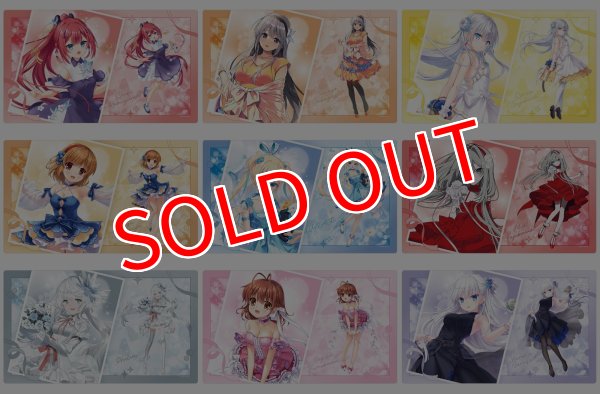 画像4:  【予約商品】  カーテン魂　Key25th　ラバーマット（鳴瀬しろは／Key25th） 【26年7月下旬発売】    (4)