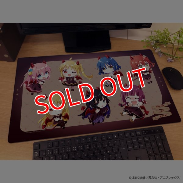 画像2:  【予約商品】  カーテン魂　ぼっち・ざ・ろっく！ ラバーマット（悪魔A／イラスト なもり） 【26年7月下旬発売】 (2)