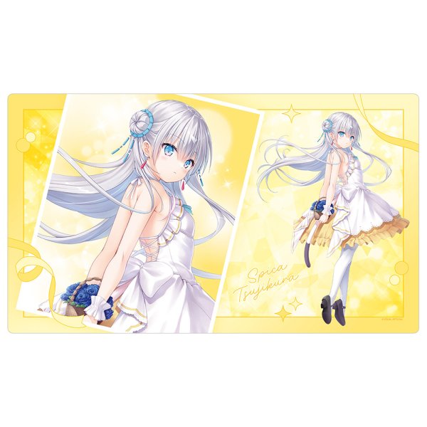 画像1:  【予約商品】  カーテン魂　Key25th　ラバーマット（辻倉朱比華／Key25th） 【26年7月下旬発売】    (1)