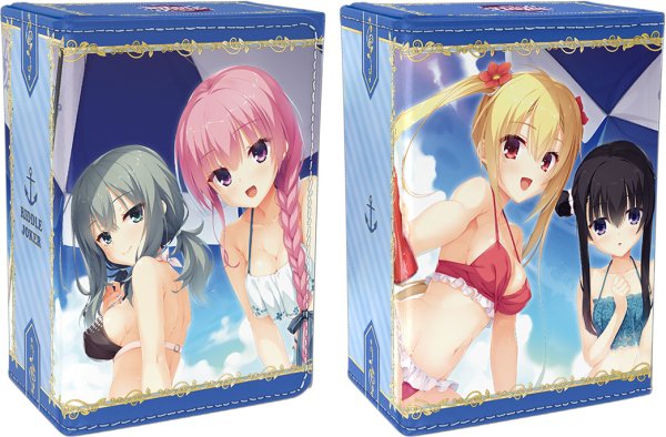画像1:  【予約商品】  合皮製デッキケースＷ  RIDDLE JOKER「集合」サマーVer. 【26年8月22日発売】    (1)