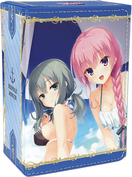 画像2:  【予約商品】  合皮製デッキケースＷ  RIDDLE JOKER「集合」サマーVer. 【26年8月22日発売】    (2)