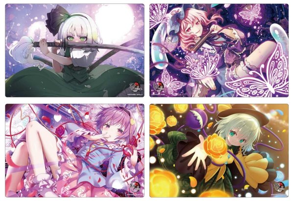 画像2:  【予約商品】  ブシロード ラバーマットコレクション V2 Vol.2064　東方Project『魂魄妖夢』Part.1 【26年7月3日発売】 (2)